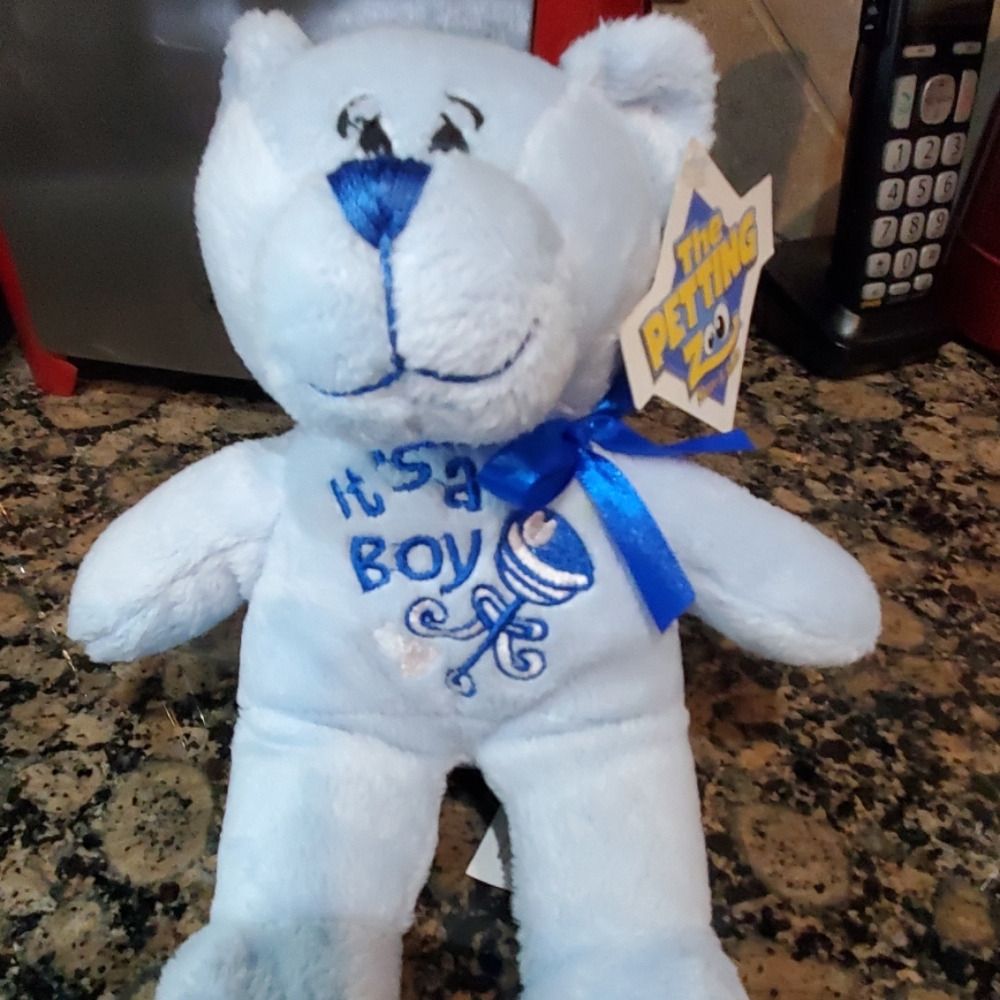 Stuff animal and bible